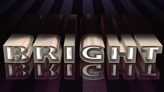 High Impact Glowing 3D Text in Photoshop CS6